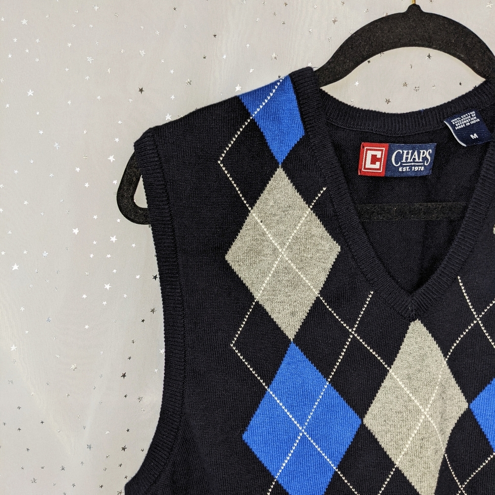 RETOUCHED CROPPED CHAMPS SWEATERVEST